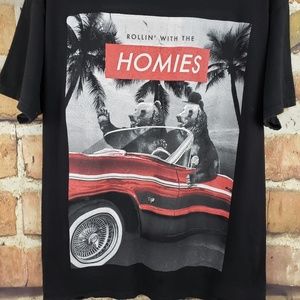 Rollin With The Homies Graohic T-shirt